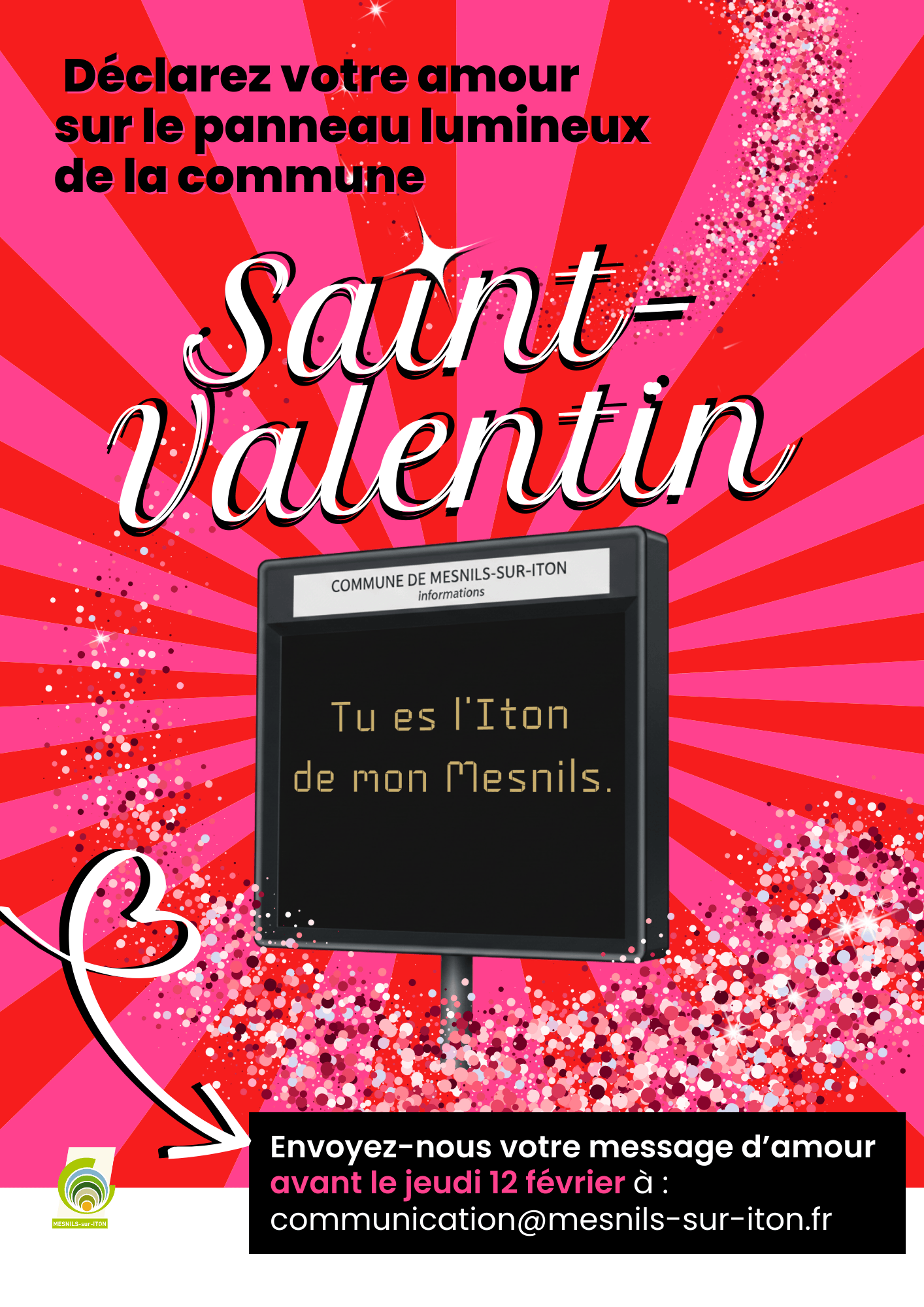 Affiche St Valentin 2026