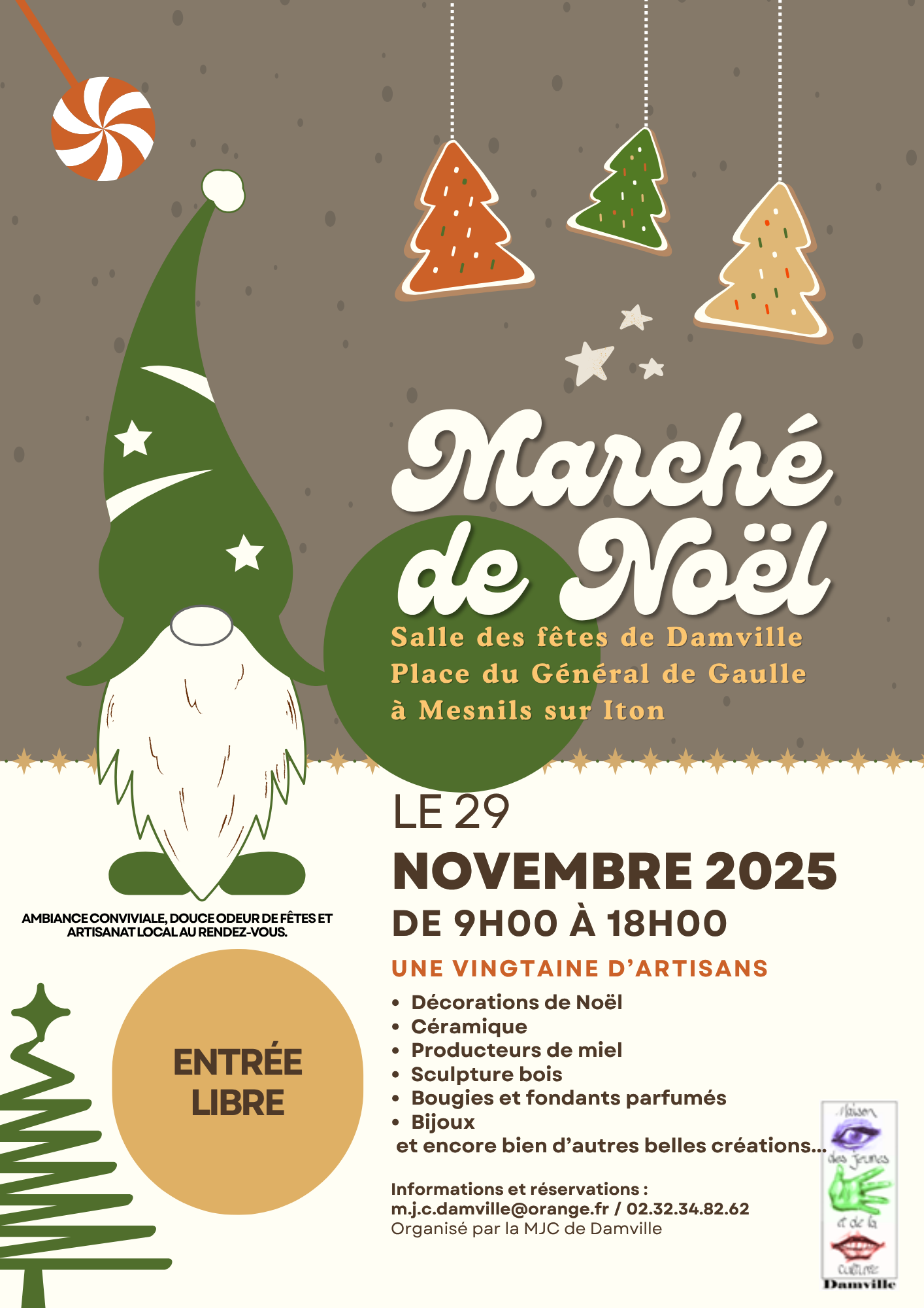 Marché artisanal de Noël 2025