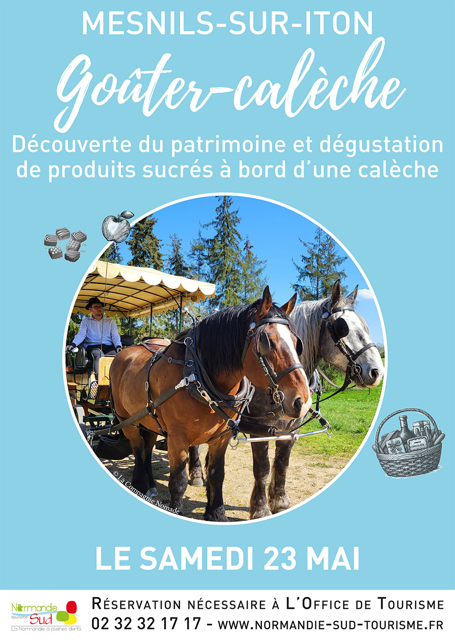 MESNILS AFFICHE gouter caleche 2026