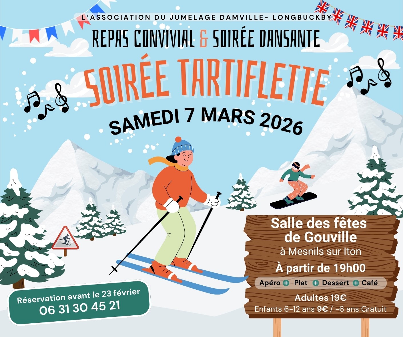 affiche soiree tartiflette